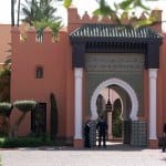 Entrance La Mamounia Hotel