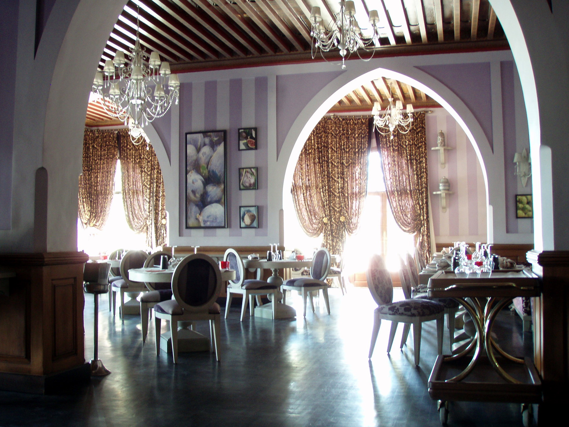 El-Karmoussa Moroccan Restaurant at Golf Club House in Palmeraie, Marrakech