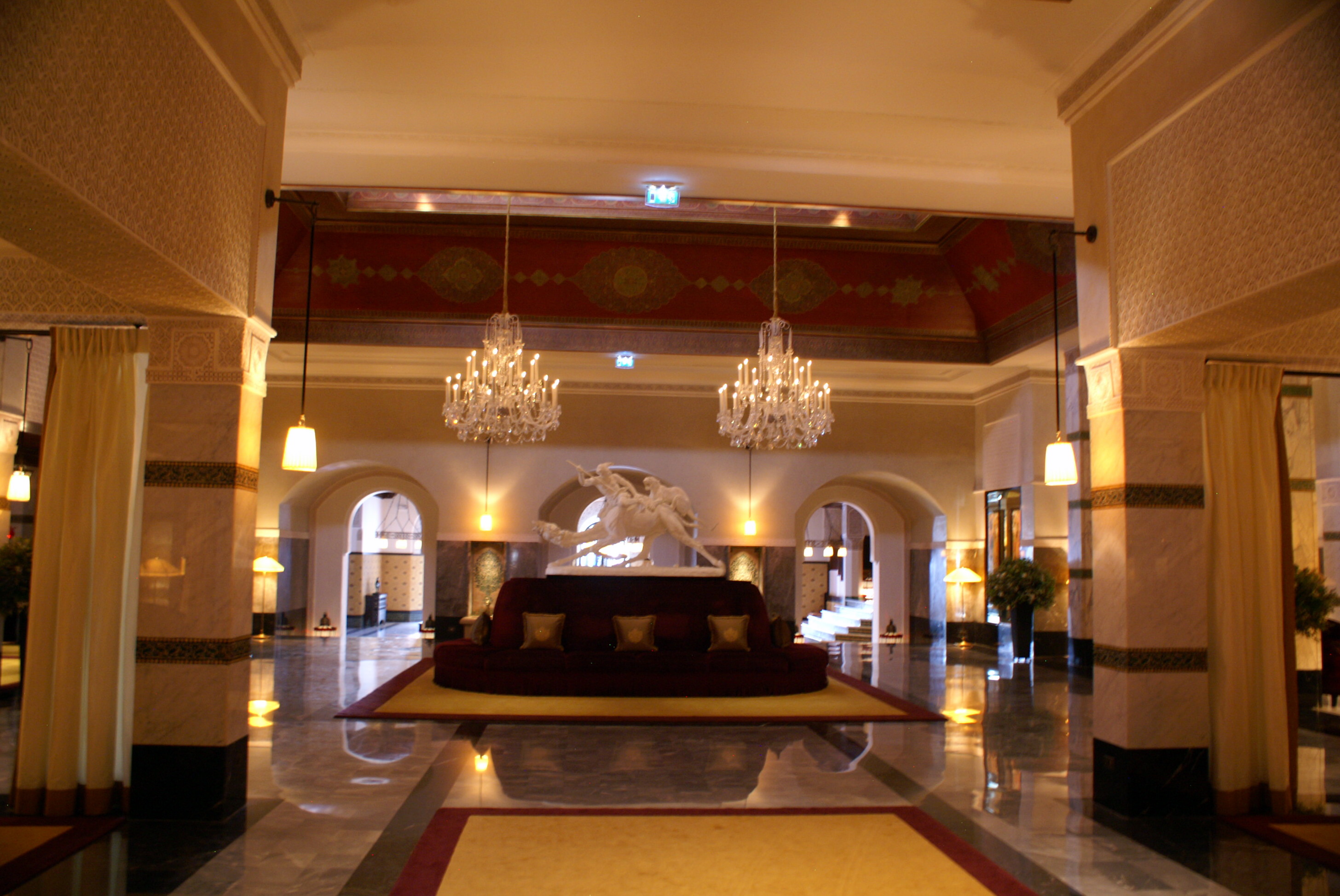 La Mamounia Hotel Lobby