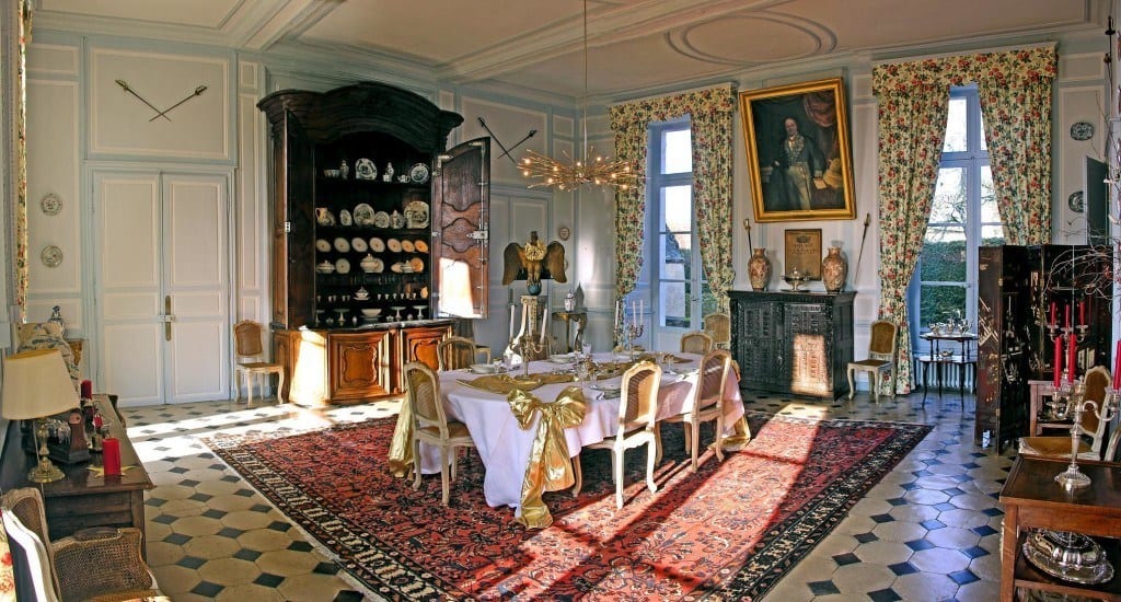 Dining Room Chateau de la Barre