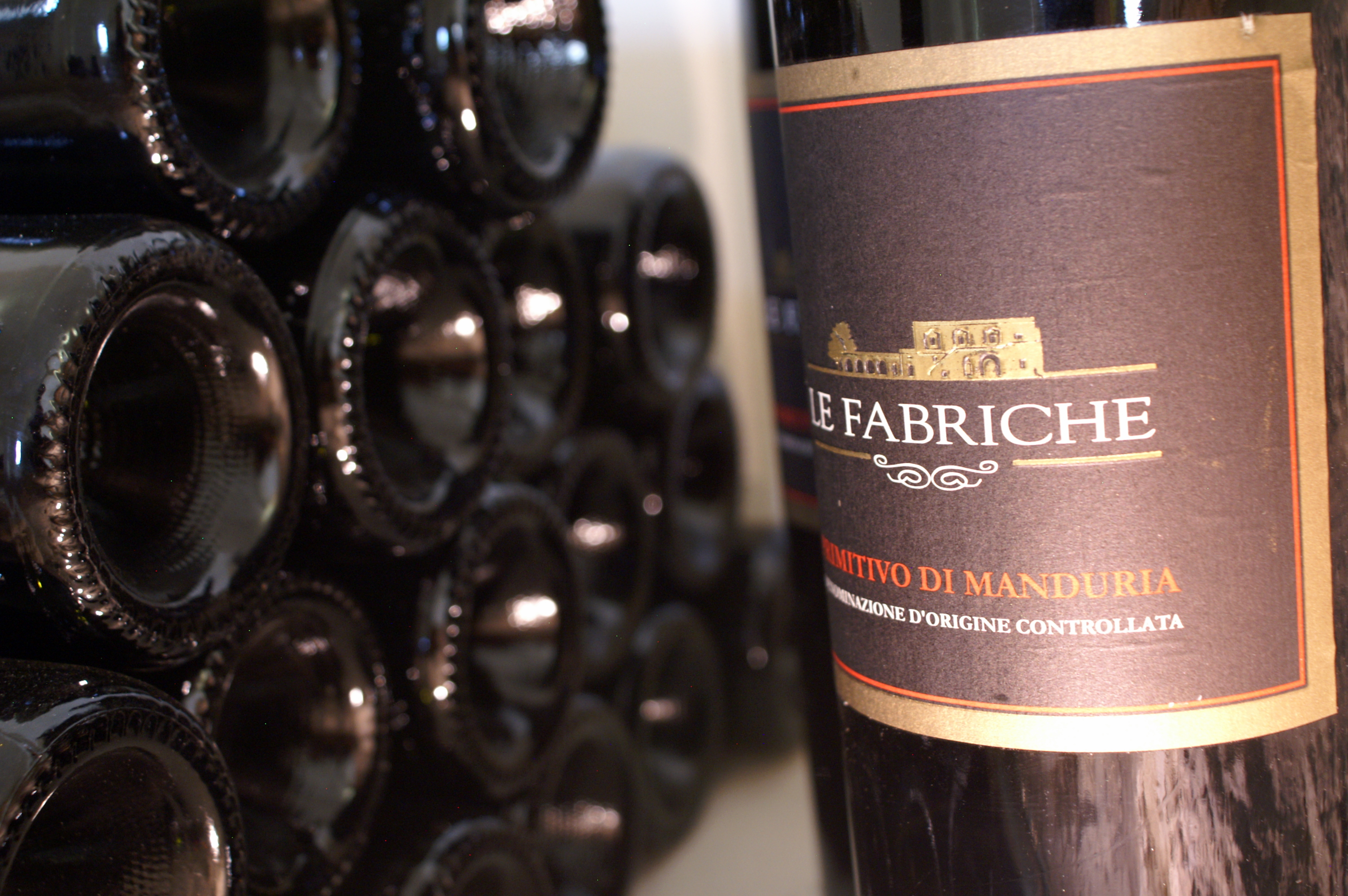 Wine from vineyard Masseria Le Fabriche