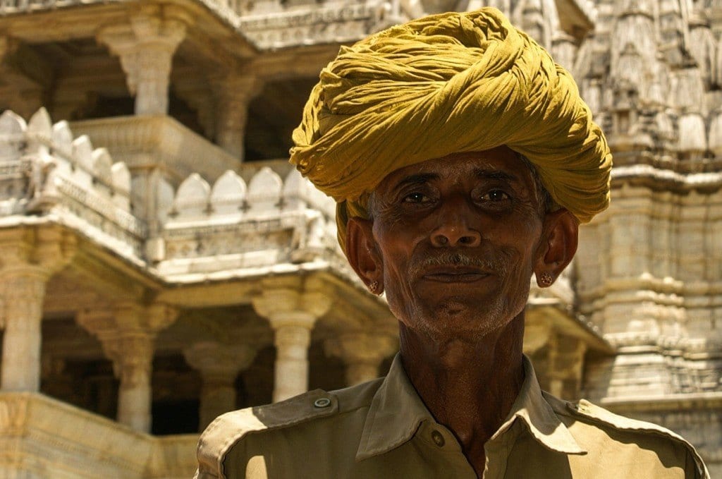 Palace Guard with yellow Turban