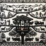 Gstaad DVD cover art; paper cutting by Beatrice Straubhaar