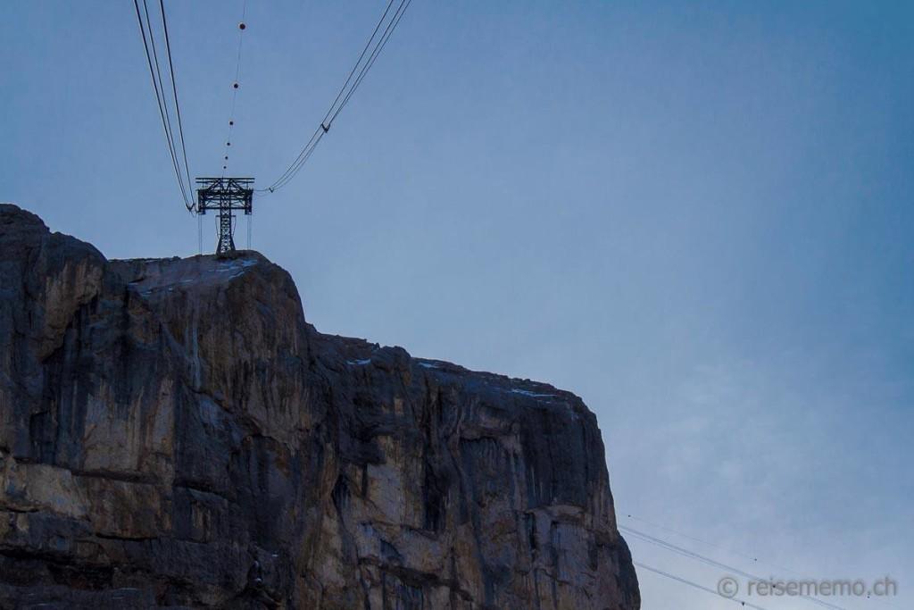 Scex Rouge aerial tramway at Glacier 3000