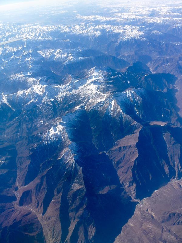 Himalayas from on high