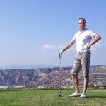 Walter Schaerer in Aphrodite Hills golf course