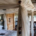 Canopy Bed in Little Mombo tented camp