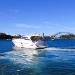 The MV Birchgrove pulls away from the wharf