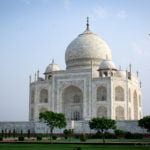 Majestic Taj Mahal at dawn