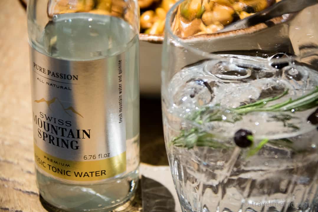 Grisons gin and tonic