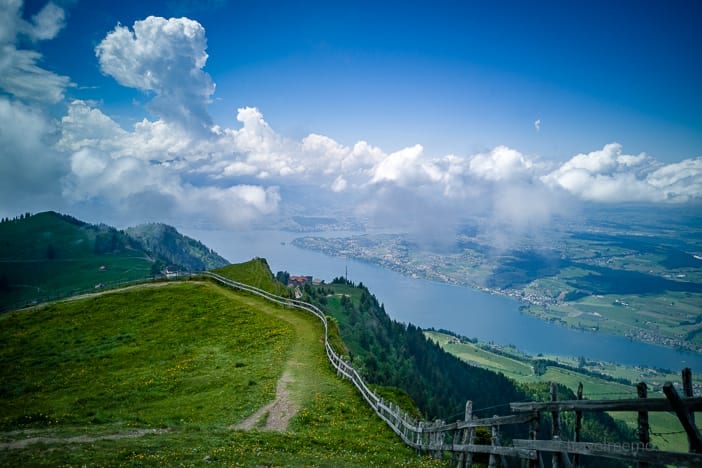 A different view from Rigi Kulm