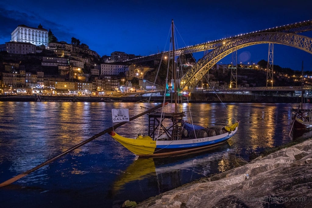 Rabelo boat in Porto