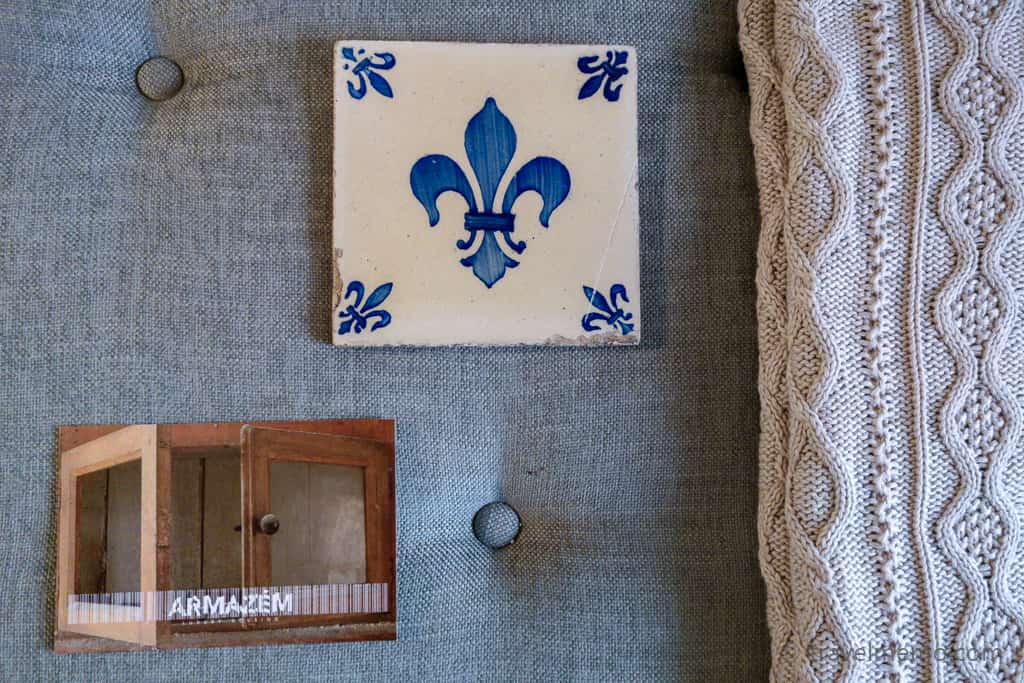 Ceramic tile and Armazém postcard