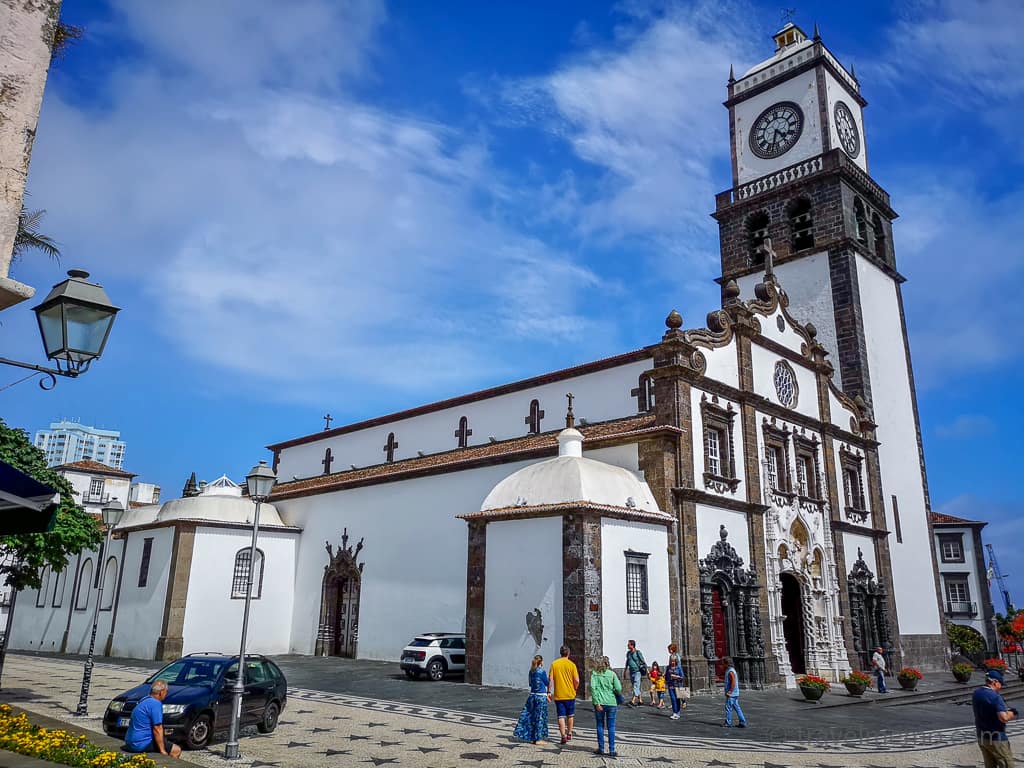 Churc of Matriz de São Sebastião in Ponta Delgada