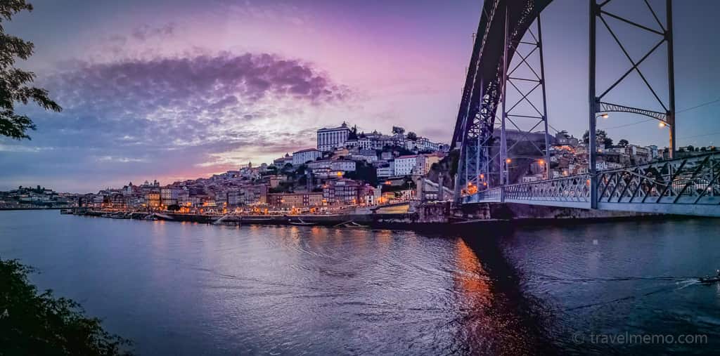 Porto landmark Dom Luis I bridge