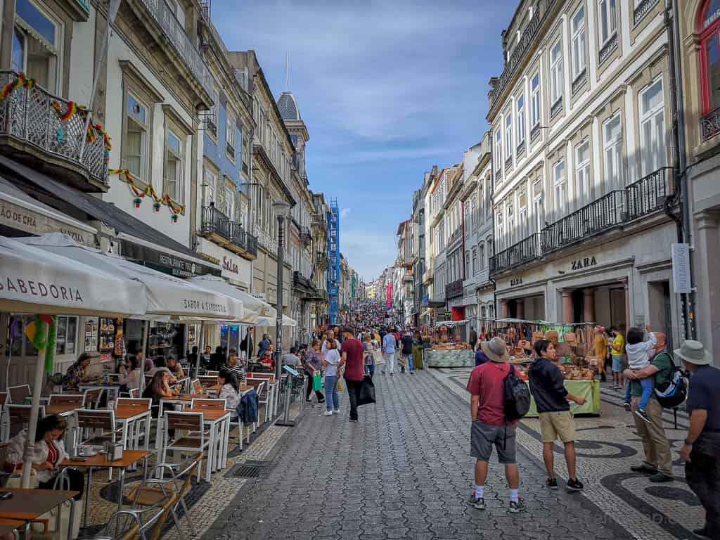 Rua Catarina, Porto's shopping street
