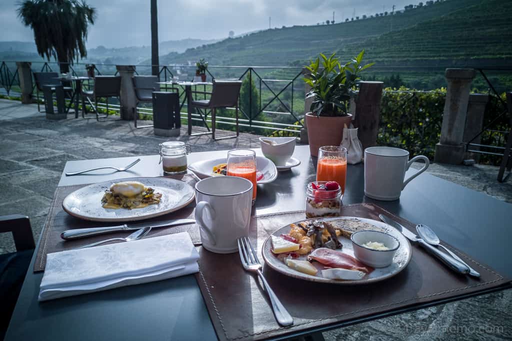 Six Senses Douro Valley breakfast in paradise...