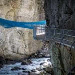 Grindelwald glacier gorge