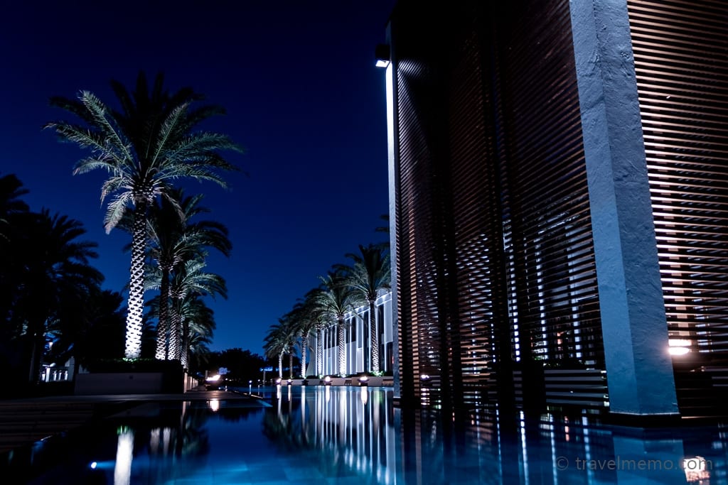 Long Pool at the blue hour