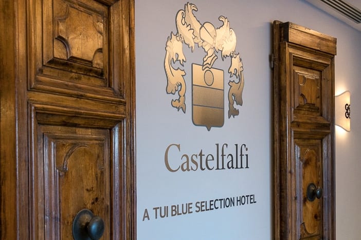 Lobby in the Castelfalfi Resort