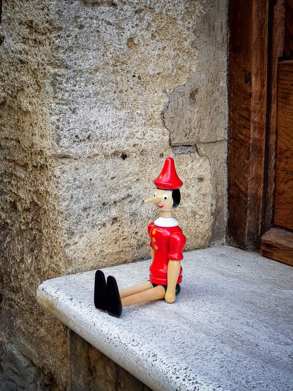 Pinocchio in Volterra