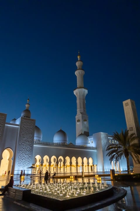 The mosque at the blue hour