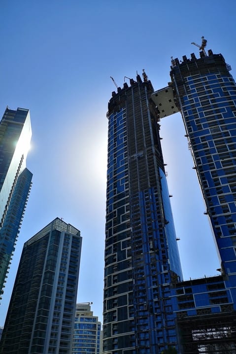 New high rise by the Dubai Marina