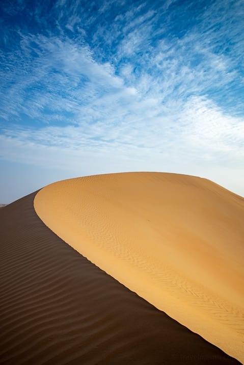 Dune in the Liwa desert