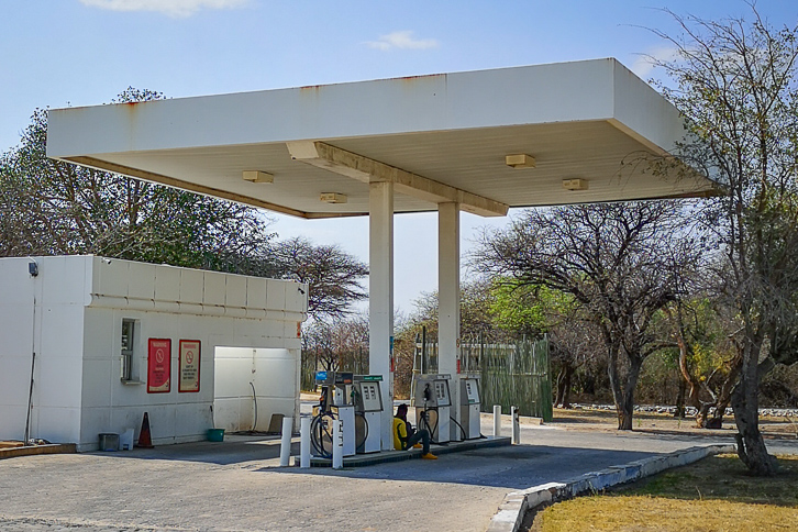 Gas station Namutoni