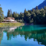 Blue Lake in Switzerland