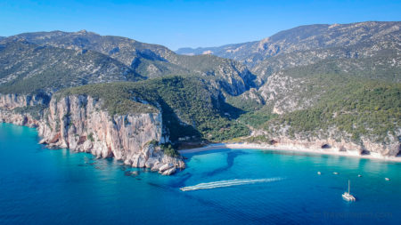 Cala Luna beach on Sardinia's east coast