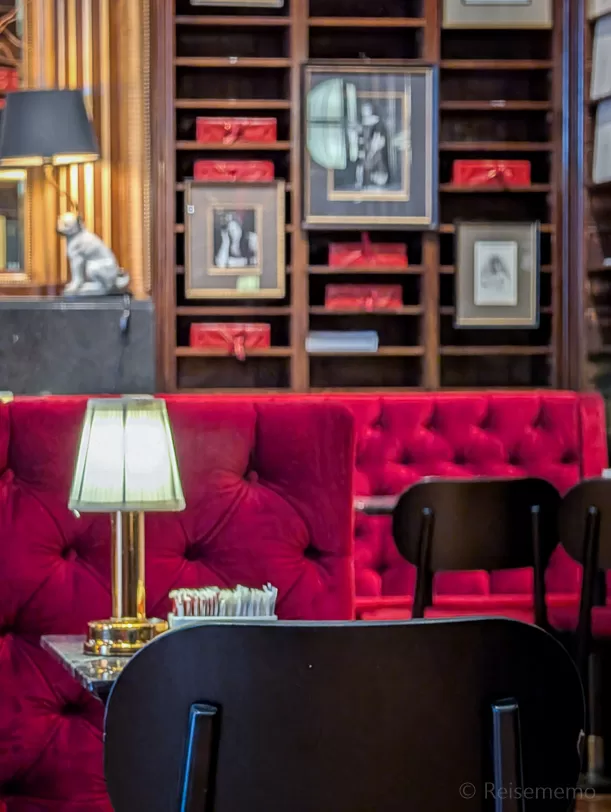 What to Do in Trieste: Explore Italy's Coffee Capital One Cup at a Time 6 | travel memo Seats in Caffè Sacher Trieste