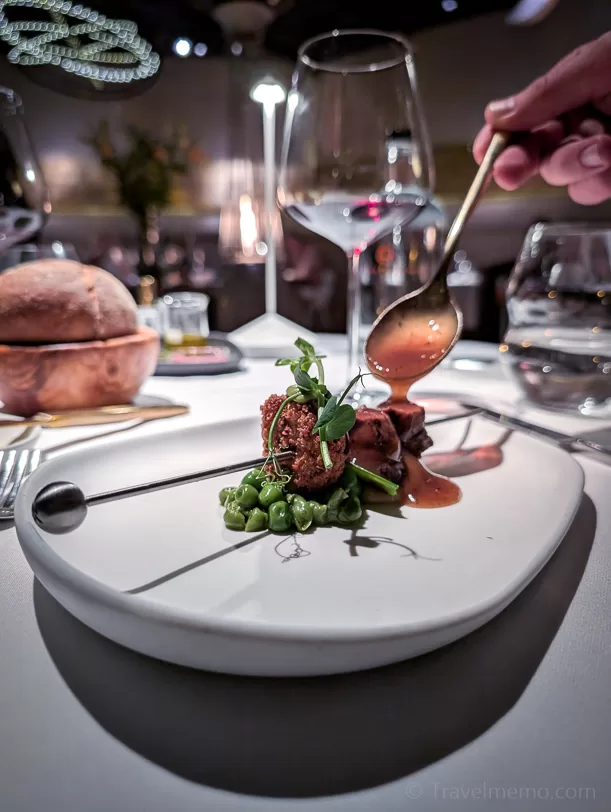 Istrian Gourmet Experiences: 3 Stellar Restaurants + Our Wishlist for Next Time 6 | travel memo Lamb main course at Monte restaurant in Rovinj