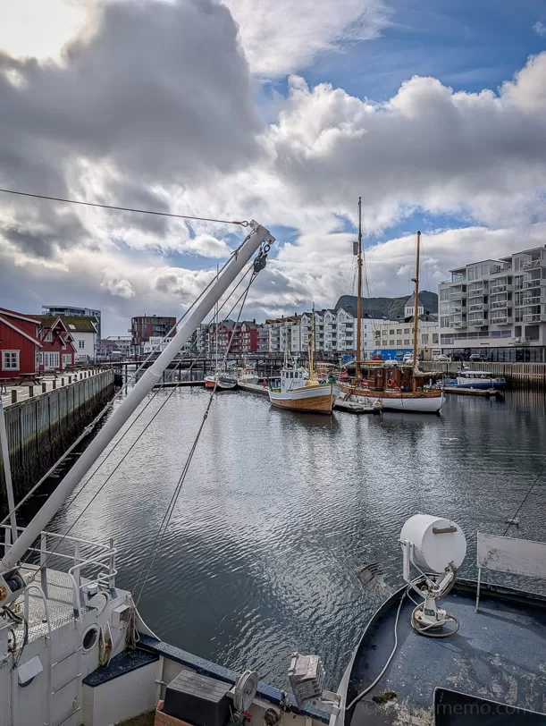 Fishing harbor of Svolvær